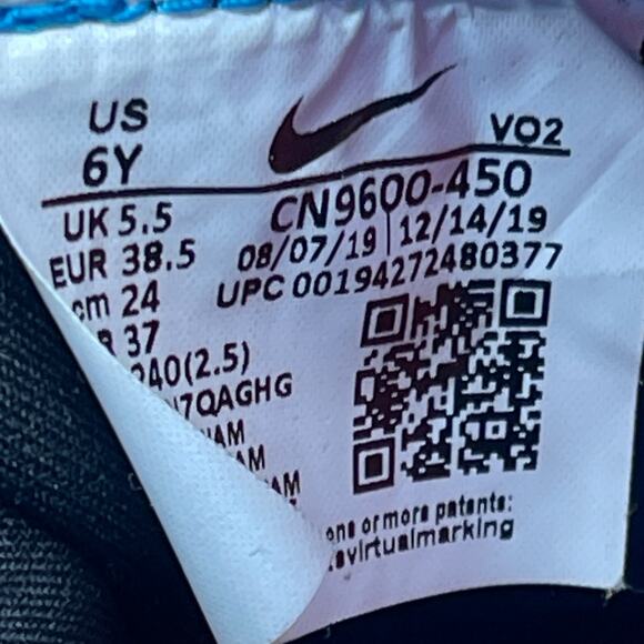 Nike Joyride Dual Run Shoes Boys Youth Size 6 Y Blue Running Comfort Walking Gym - Picture 8 of 8